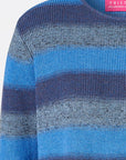 Sweater aus reiner Bio-Baumwolle mit Streifenmuster