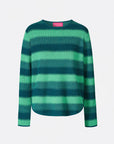 Sweater aus reiner Bio-Baumwolle mit Streifenmuster