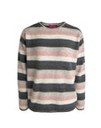 Sweater aus Lammwolle mit Streifenmuster
