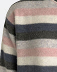 Sweater aus Lammwolle mit Streifenmuster