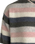 Sweater aus Lammwolle mit Streifenmuster
