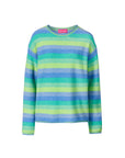 Sweater aus Lammwolle mit Streifenmuster