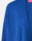 Cardigan aus Lammwolle mit Schalkragen und Melange-Optik