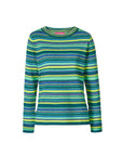 Sweater aus Bio-Baumwolle mit farbenfrohem Streifendesign