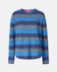 Sweater aus reiner Bio-Baumwolle mit Streifenmuster