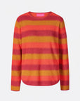 Sweater aus reiner Bio-Baumwolle mit Streifenmuster