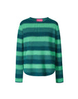 Sweater aus reiner Bio-Baumwolle mit Streifenmuster