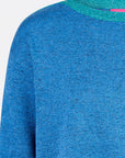 Sweater aus Bio-Baumwolle mit Kontrastdetails