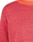 Sweater aus Bio-Baumwolle mit Kontrastdetails