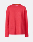 Sweater aus Lammwolle mit Melange-Optik