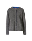Cardigan aus Lammwolle mit Melange-Optik