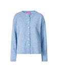 Cardigan aus Lammwolle mit Melange-Optik
